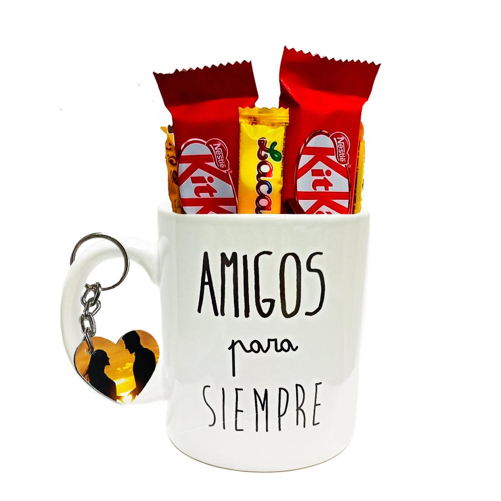 Pack Taza + llavero personalizado 5 - Mini detalles